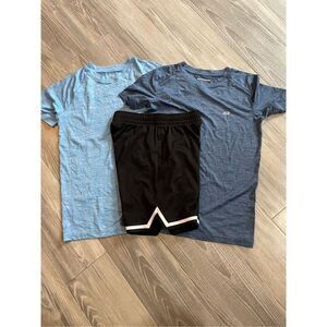 NWOT Skechers & LCKR t-shirt & shorts bundle Boys Size M